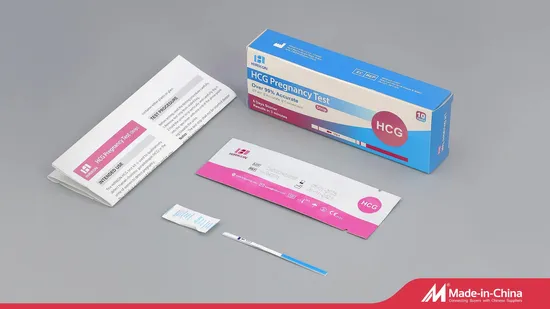99% 정확도에 임신 조기 발견 소변 검사지 HCG